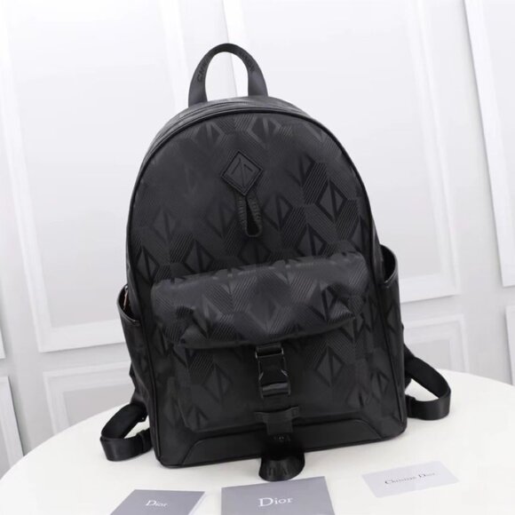 DIOR Explorer Backpack for Men Black - Picture 1 of 9